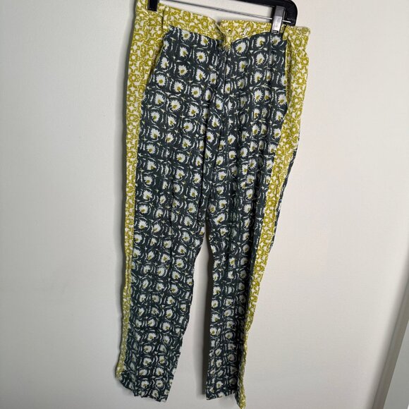 Roberta Roller Rabbit Black and‎ Yellow Women's Dual Design Pants - Size S Small - Picture 1 of 4